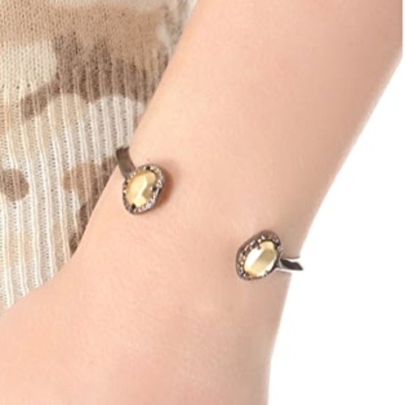 House of Harlow 1960 Jewelry - House of Harlow 1960 Rif Pebble Cuff in Gunmetal